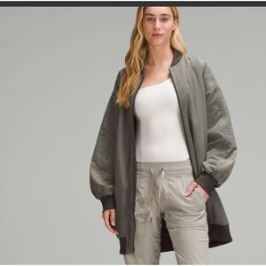 Lulu Long Reversible Oversized Jacket